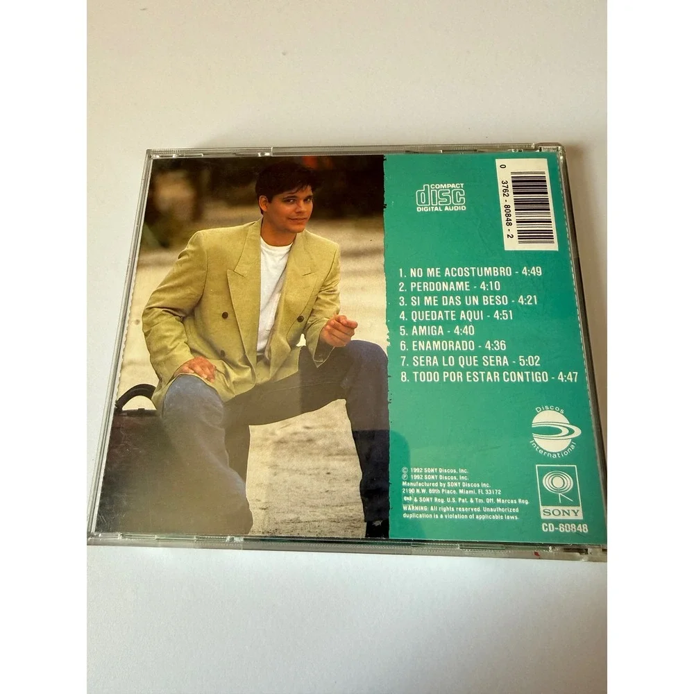 Rey Ruiz Self Titled CD 1992 Sony Discos Latin Salsa Romantica CD-80848